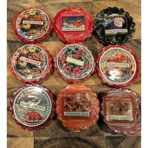 Yankee Candle Tarts‎ Warm Scents Set of 9 Mixed New Vintage Many Discontinued